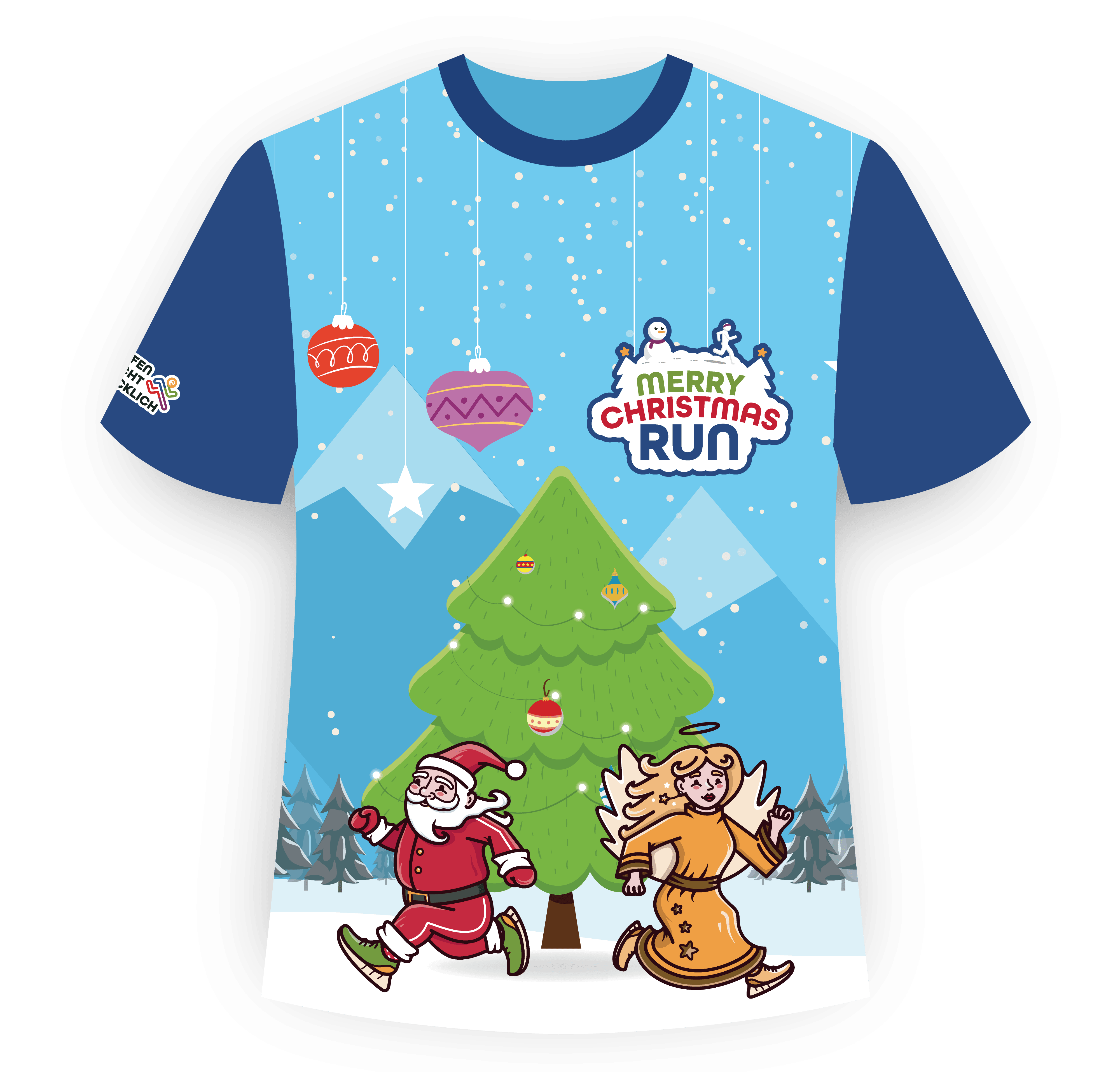 Das Shirt zum Merry Christmas Run 2022