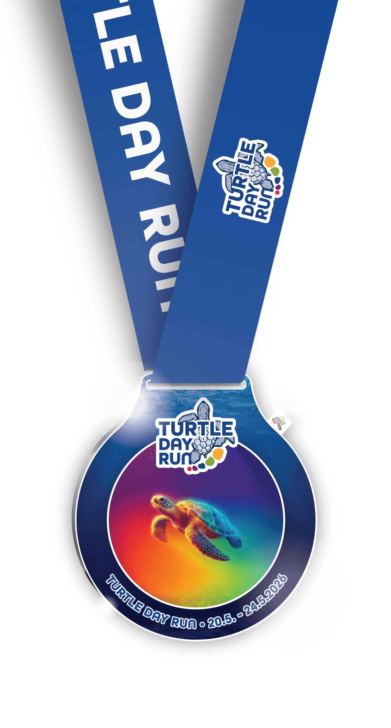 Deine Medaille zum Turtle Day Run 2026