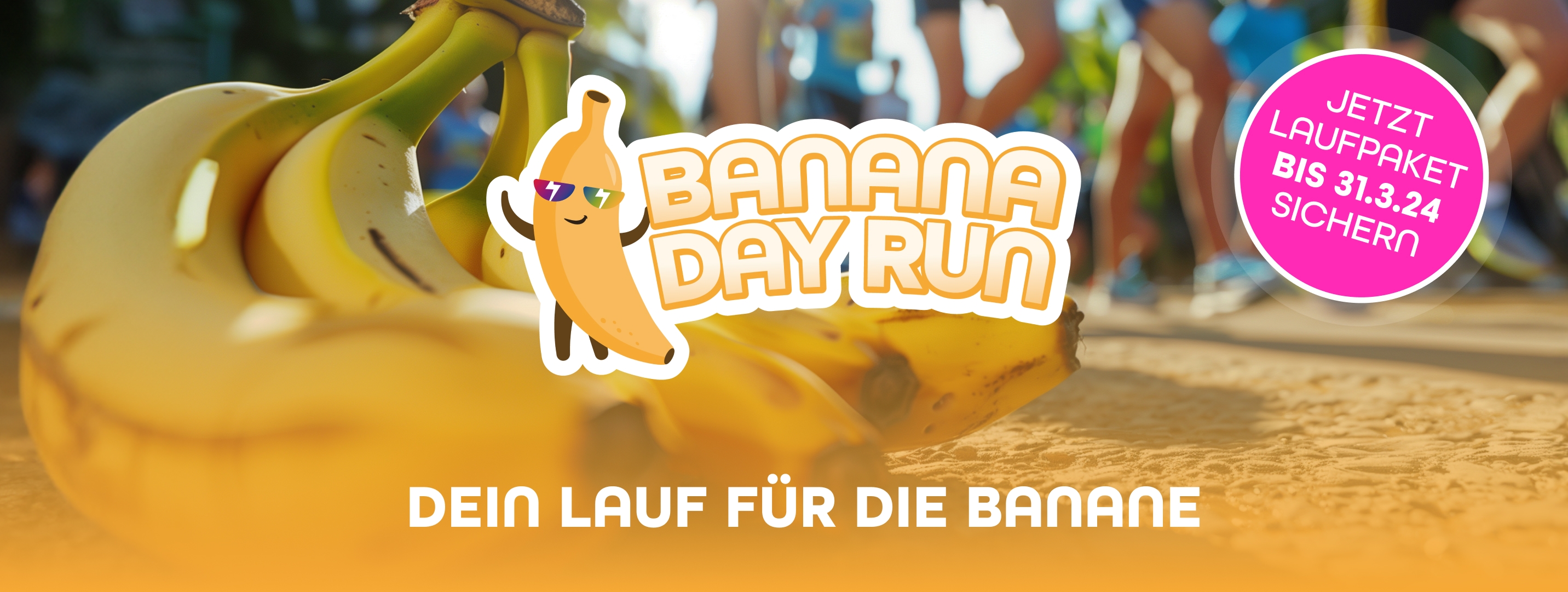 Banana Day Run – Jetzt anmelden bis 31.3.2024
